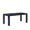 Manhattan Comfort Rectangle Dining Set of 7 W/ Flor Chairs, 70.86 in L, American Solid Ash Wood, Black and Grey 6-DT02DC052-GY - alternate 6